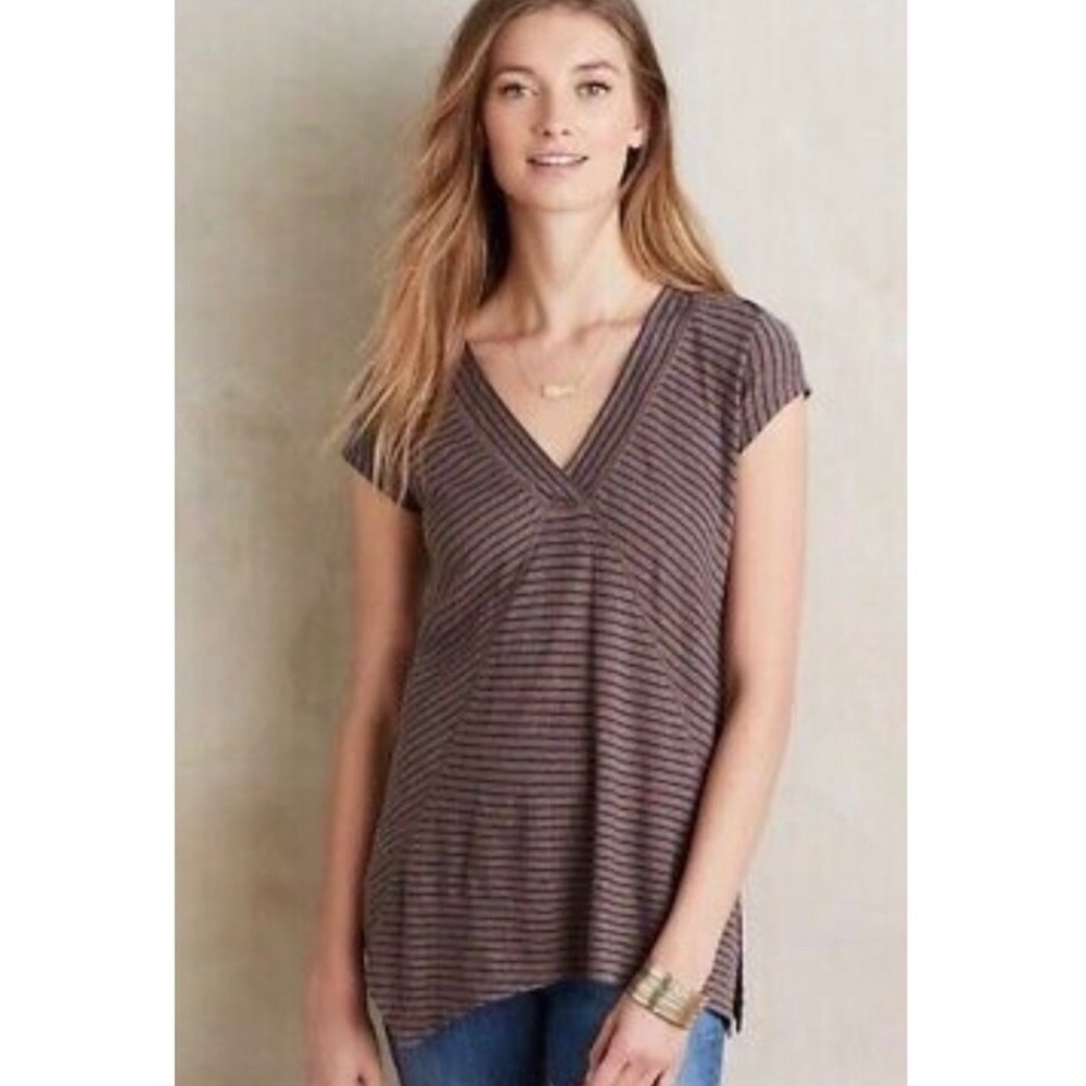 MOVING SALE Anthropologie Striped Tee